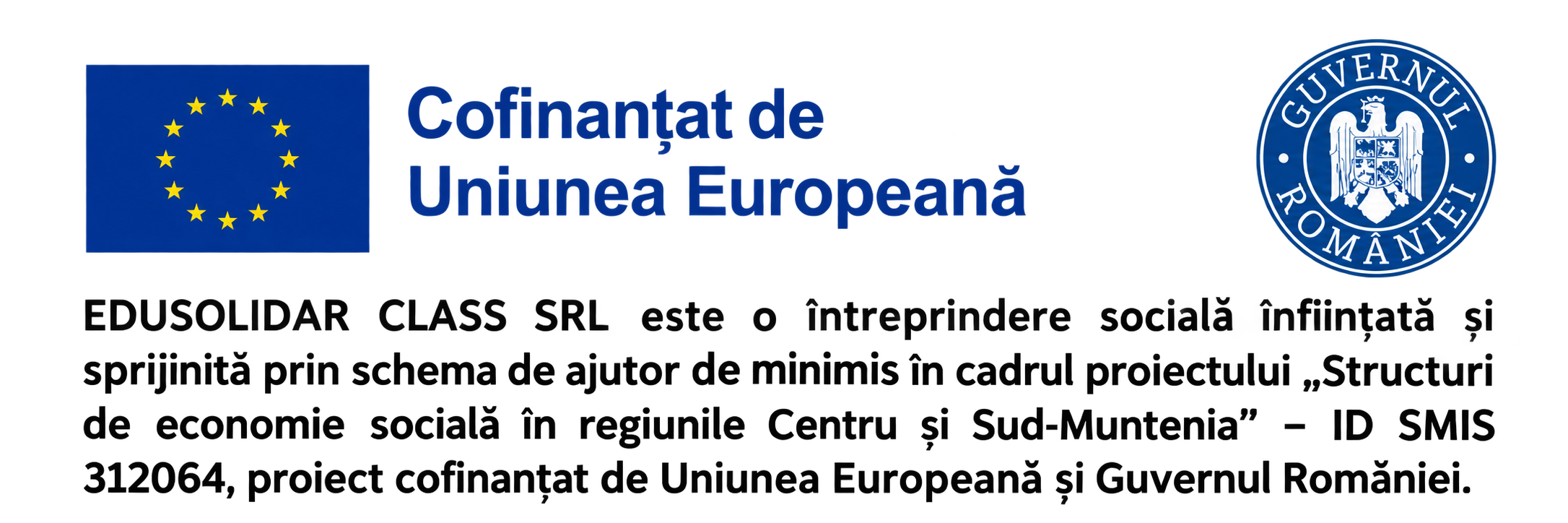 Finanțare proiect 312064